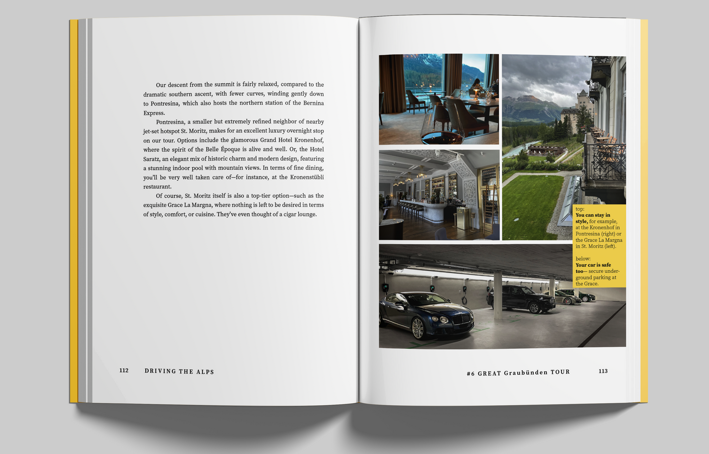 Driving the Alps (English Edition)