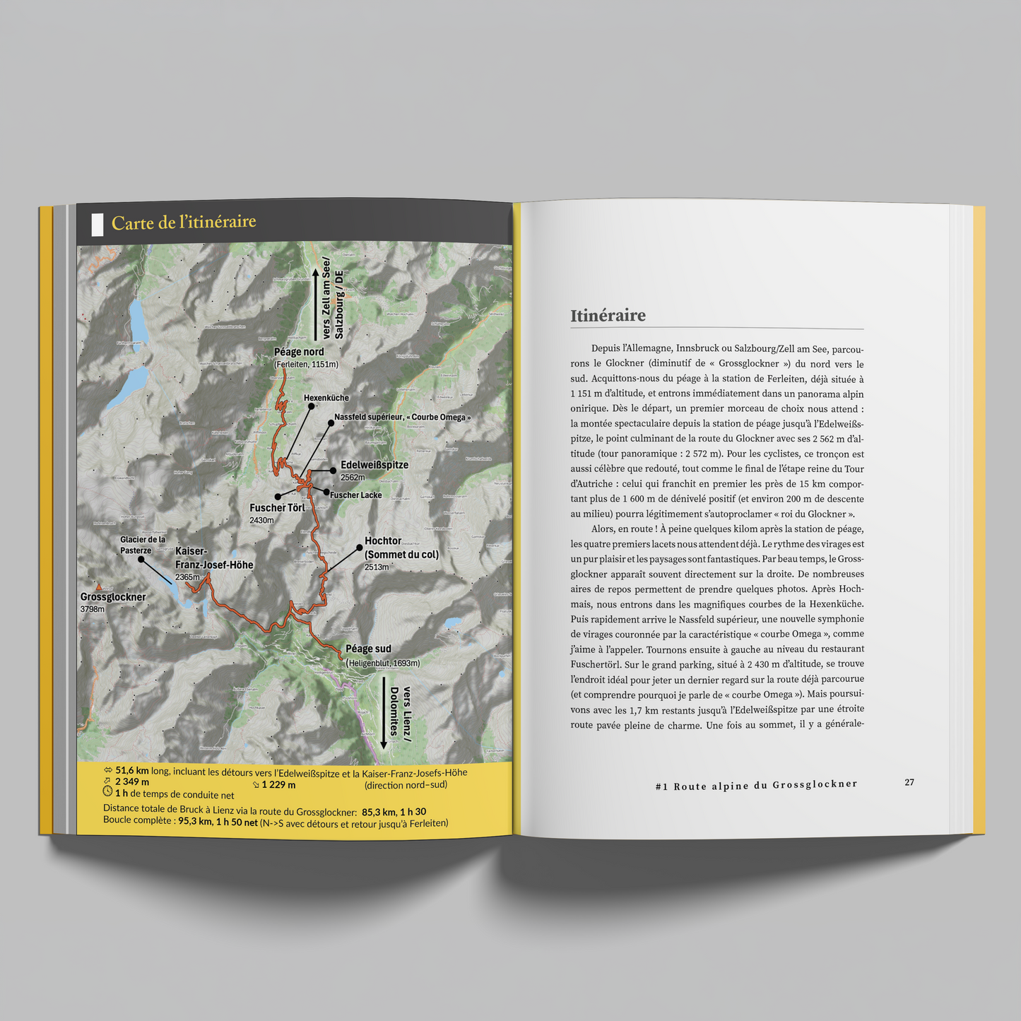 Sur les routes des Alpes (Edition Française)
