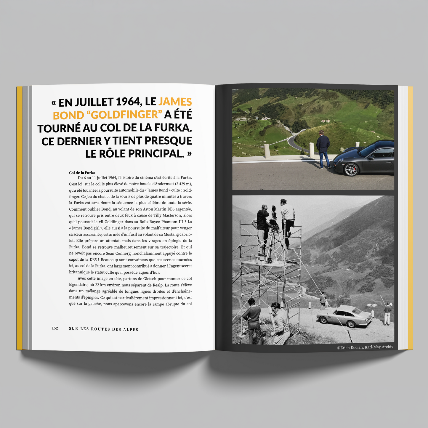 Sur les routes des Alpes (Edition Française)
