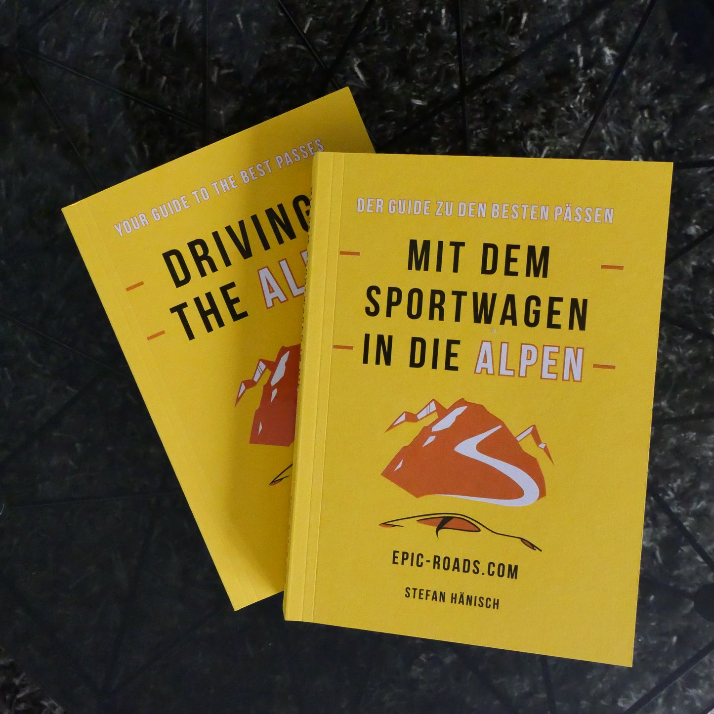 Mit dem Sportwagen in die Alpen (Édition allemande)